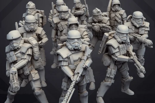 Stormtrooper Specialists — Star Wars 3D model