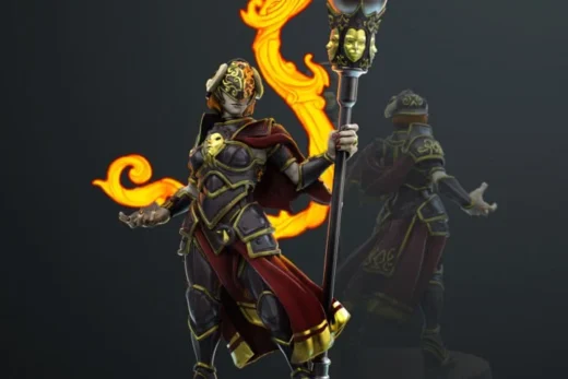 High Priestess — Strife Torch 3D model
