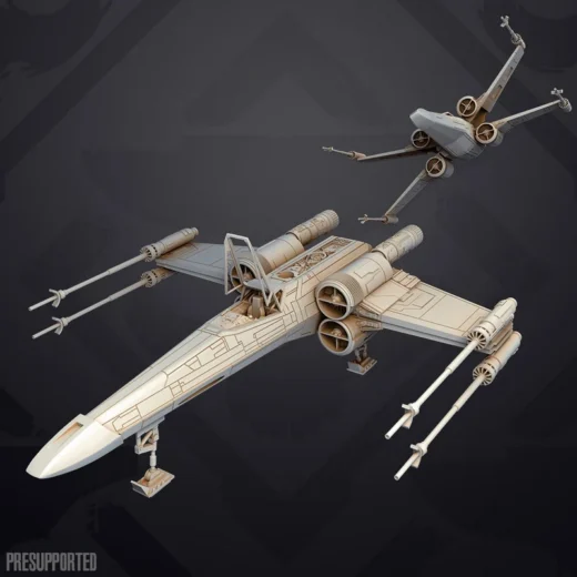 T-65B X-Wing Starfighter — Star Wars 3D model
