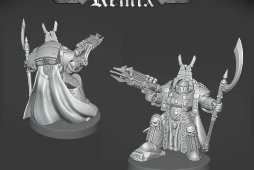 Scarab Occult Tartaros Terminator Sorcerer — Warhammer 40,000 3D model