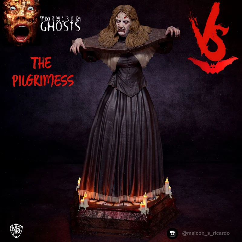 The Pilgrims — Fantasy 3D model