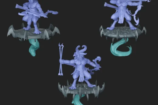 Treasonherd Spitefyres & Diabolists — Warhammer 40,000 3D model