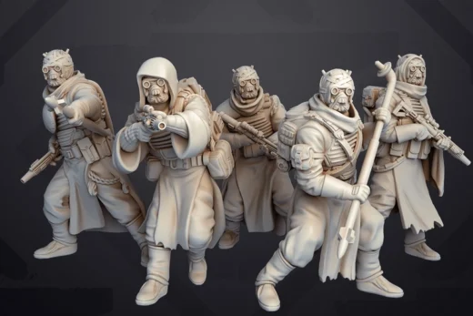 Tusken Raiders — Star Wars 3D model