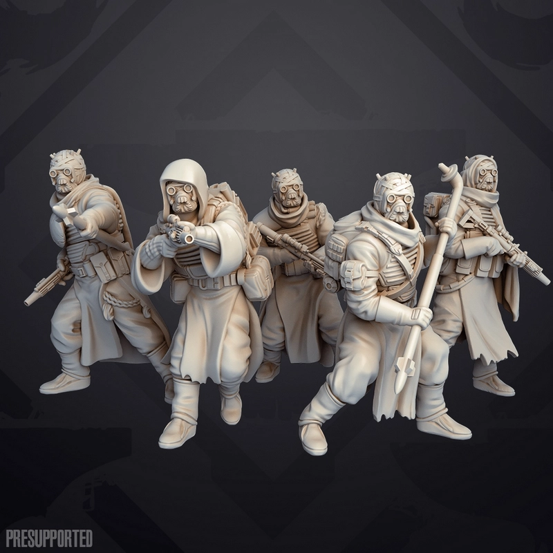 Tusken Raiders — Star Wars 3D model