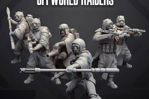 Tusken Raiders — Star Wars 3D model