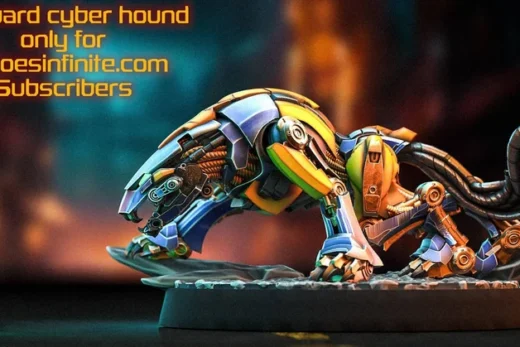 Voltguard Cyberhound 3D model