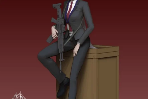 Voymastina Erwin — Girls' Frontline 2: Exilium 3D model