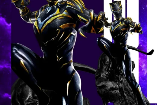 Black Panther Shuri Sculpture — Marvel 3D model