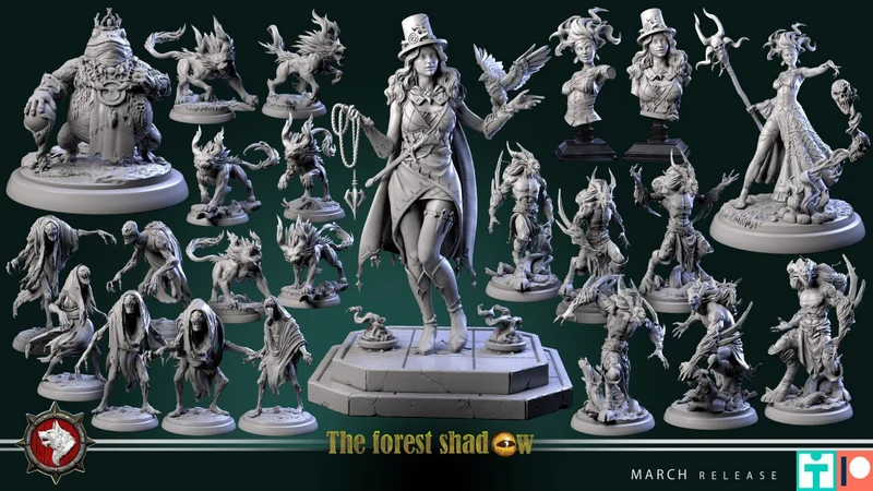 The Forest Shadow 3D model