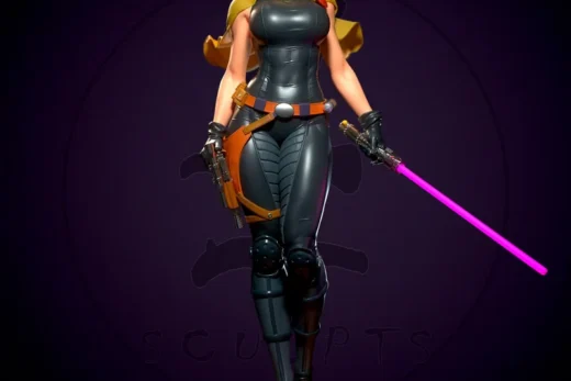 Mara Jade — Star Wars 3D model