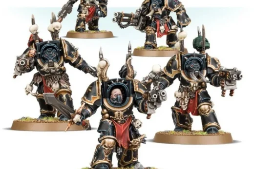 Chaos Terminators — Warhammer 40,000 3D model