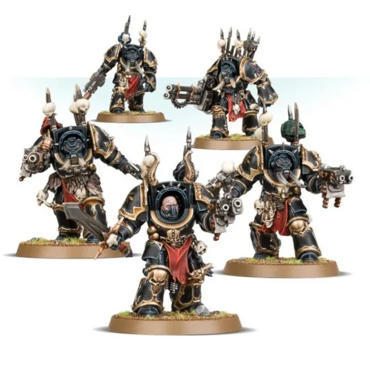Chaos Terminators — Warhammer 40,000 3D model