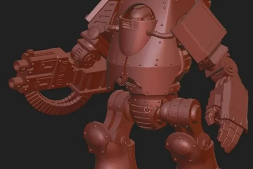 Contemptor Pattern Dreadnought — Warhammer 40,000 3D model