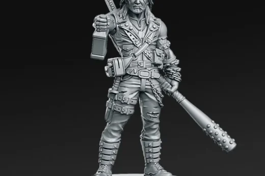 Gerardo from Wasteland — Fantasy 3D model