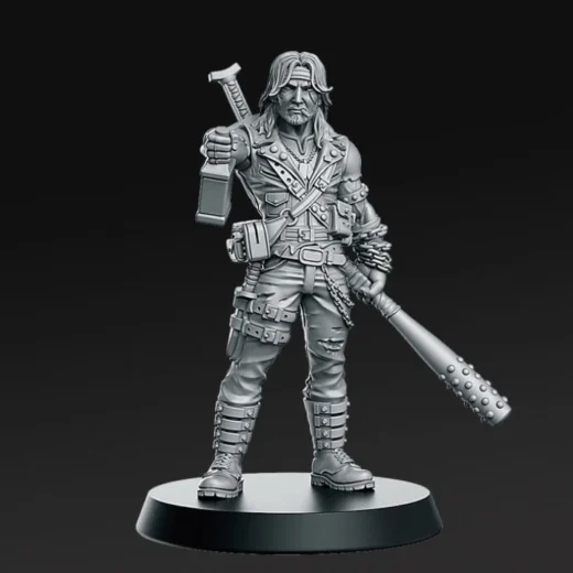 Gerardo from Wasteland — Fantasy 3D model