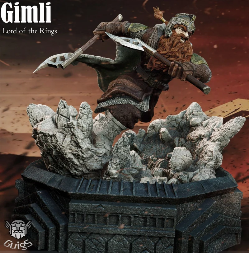 Gimli — The Lord of the Rings 3D model