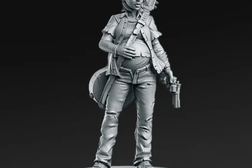 Junk Girl 3D model