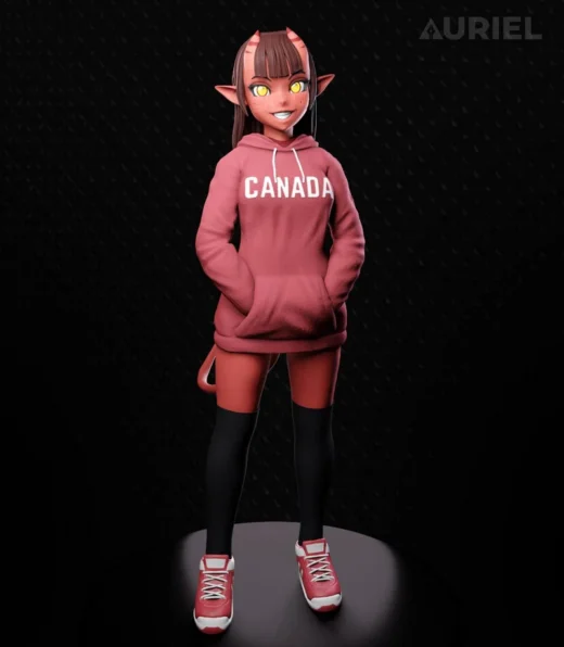 Meru Fan Art 3D model