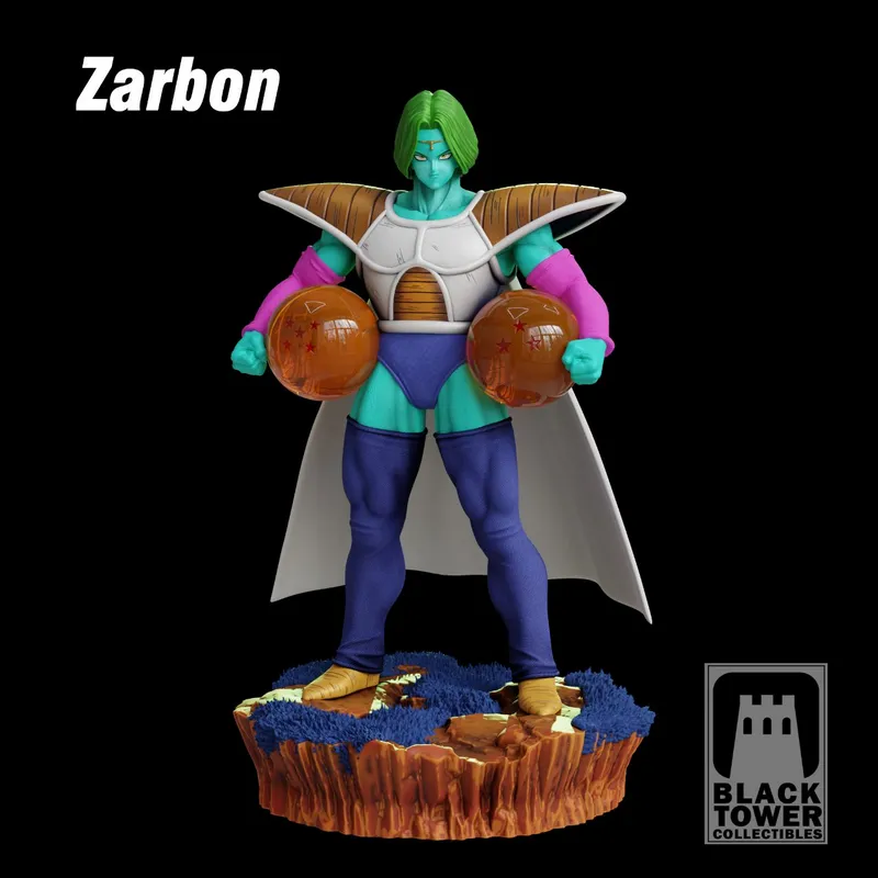 Zarbon — Dragon Ball 3D model