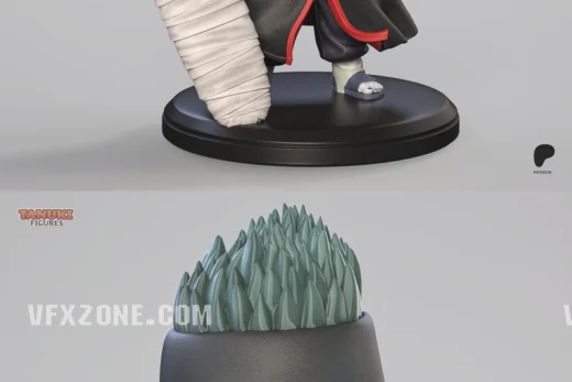 Kisame Chibi — Naruto 3D model