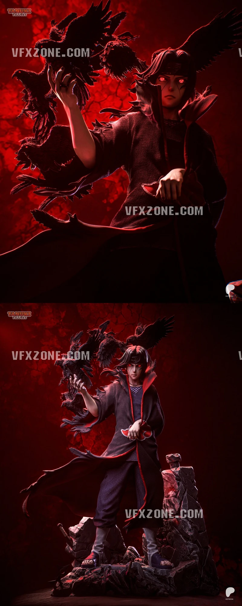 Itachi — Naruto 3D model