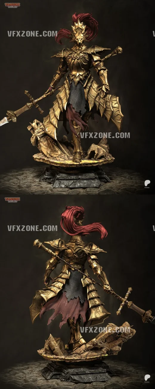 Ornstein — Dark Souls 3D model