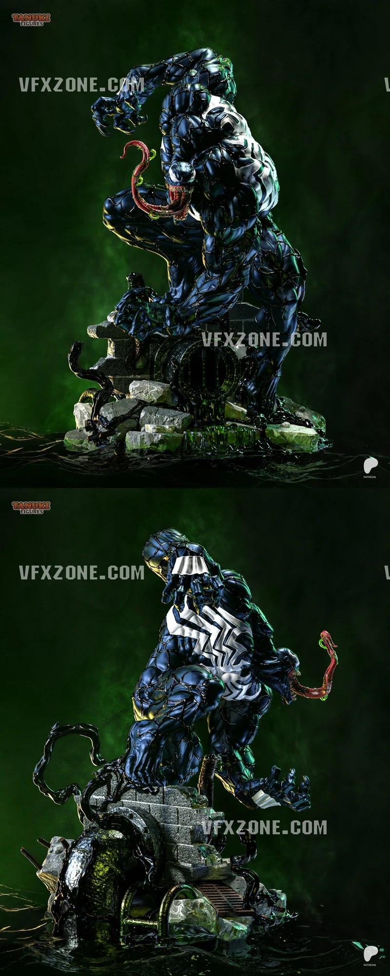 Venom — Marvel 3D model