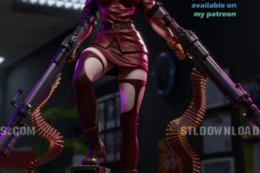 Seras Victoria — Hellsing 3D model