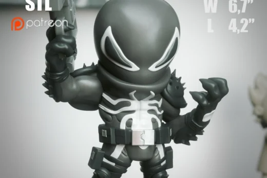 Agent Venom Chibi — Marvel 3D model