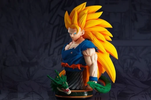 Goku SSJ3 Bust — Dragon Ball 3D model