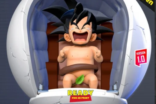 Baby Goku — Dragon Ball 3D model