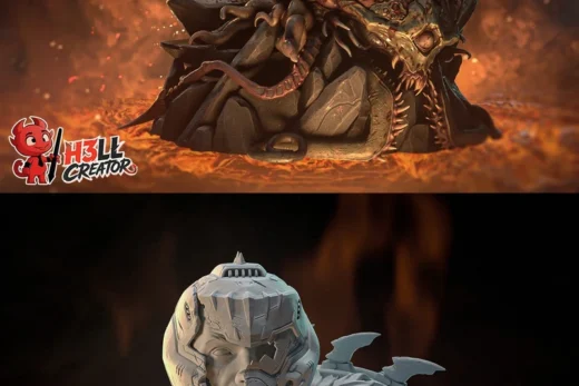 Doom Slayer — DOOM 3D model