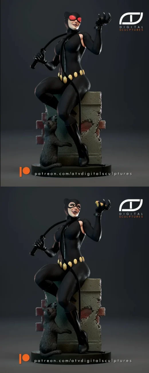 Catwoman — DC Comics 3D model