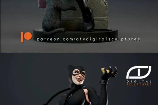 Catwoman — DC Comics 3D model