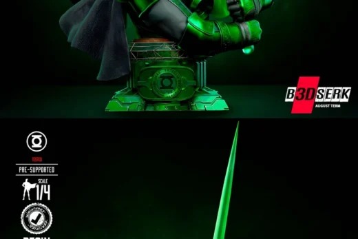 Alan Scott Bust — DC Comics 3D model