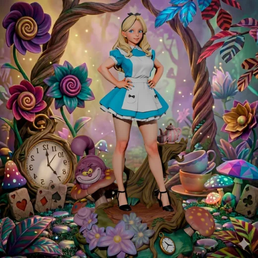 Alice — Alice in Wonderland 3D model