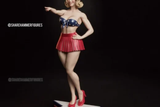 All-American Bombshell 3D model