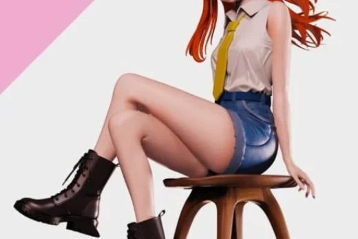 Asuka Langley — Neon Genesis Evangelion 3D model