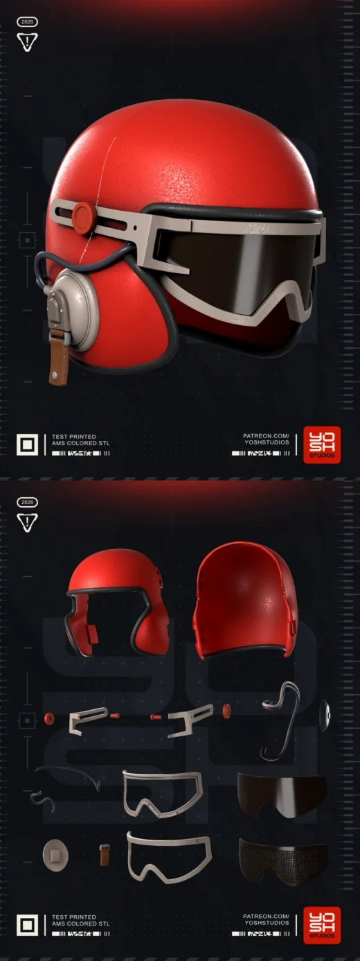 Wilderness Scout Helmet — ARC Raiders 3D model