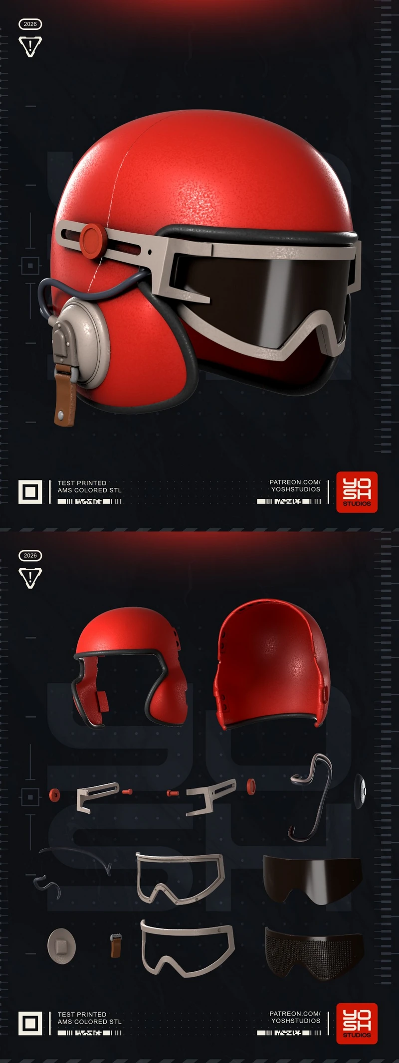 Wilderness Scout Helmet — ARC Raiders 3D model
