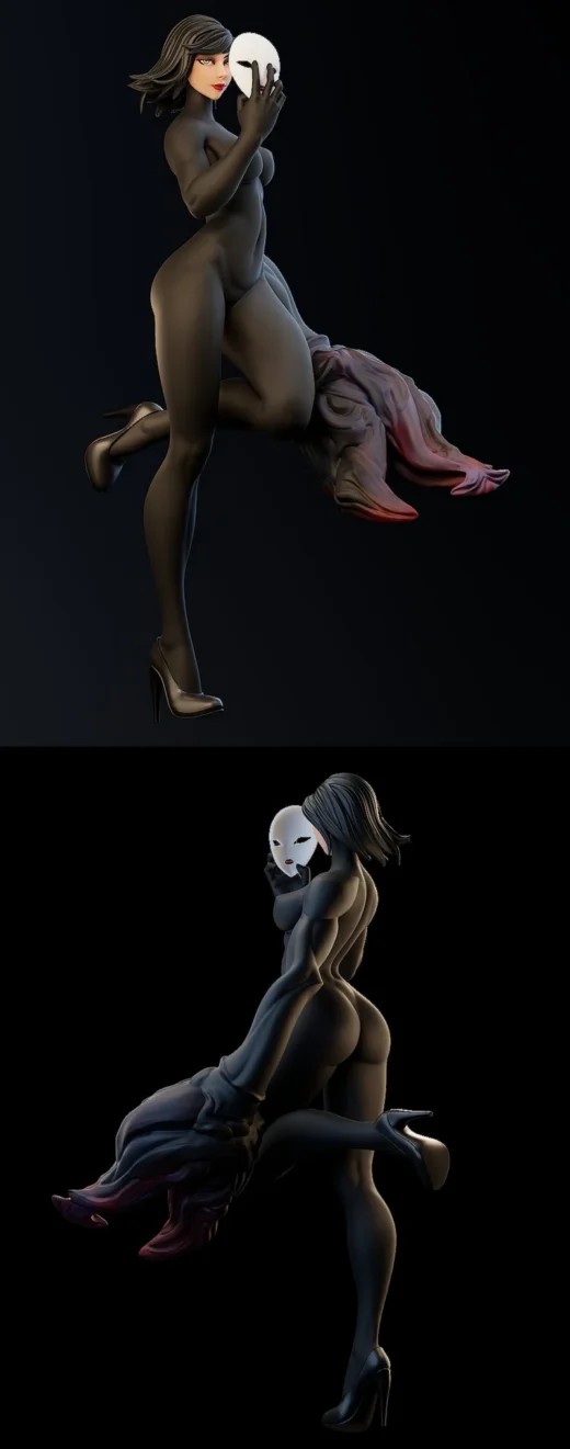Ashi — Samurai Jack 3D model