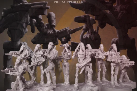 B-1 Mimban Theme Squad — Star Wars 3D model
