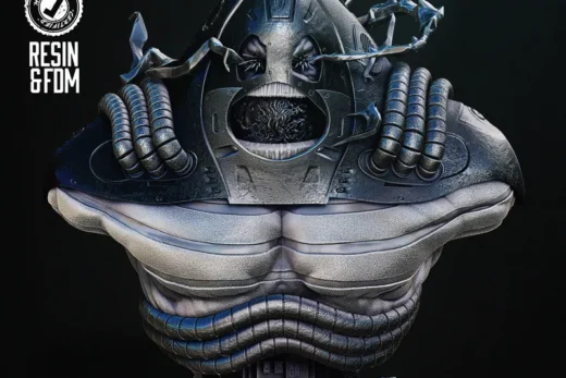 Anti-Monitor Bust — DC Comics 3D model