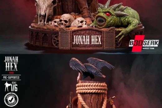 Jonah Hex Sculpture — DC Comics 3D model