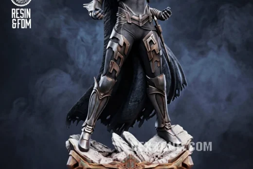 Faora-Ul Sculpture — DC Comics 3D model