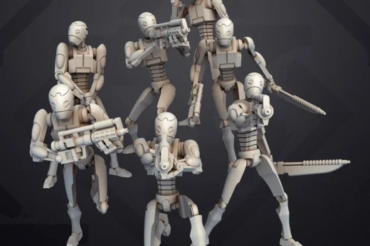 BX-Series Droid Commando — Star Wars 3D model