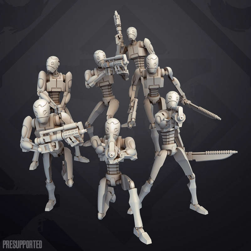 BX-Series Droid Commando — Star Wars 3D model