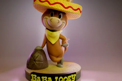 Baba Looey — Quick Draw McGraw 3D model