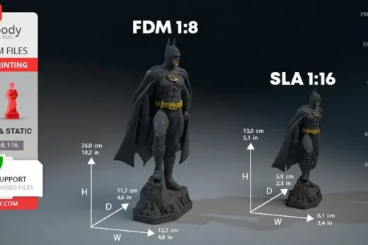 Batman 1989 — DC Comics 3D model