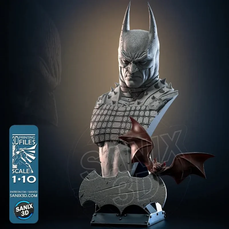 Batman Bust — DC Comics 3D model